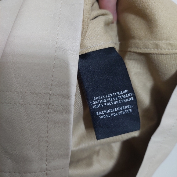 7 For All Mankind Mini Dress Sexy Vegan Faux Leather Anthropologie - Picture 6 of 8